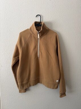 Vuori women’s restore 1/2 zip sweatshirt size large